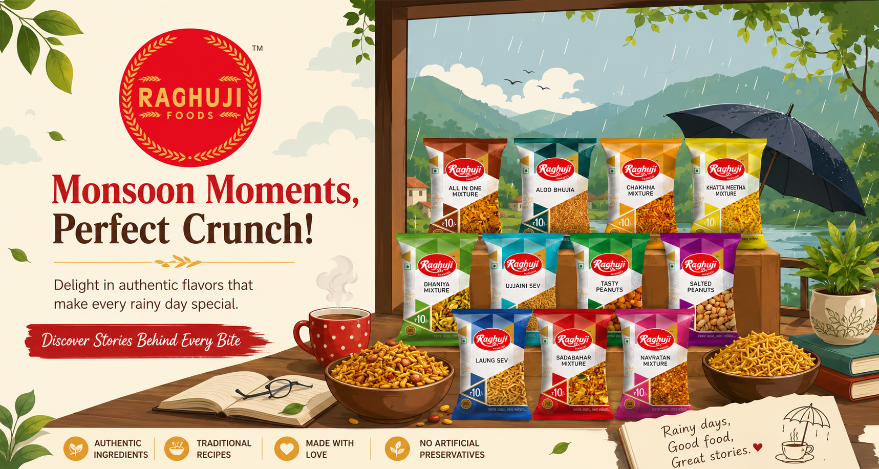 Monsoon Moments, Perfect Crunch