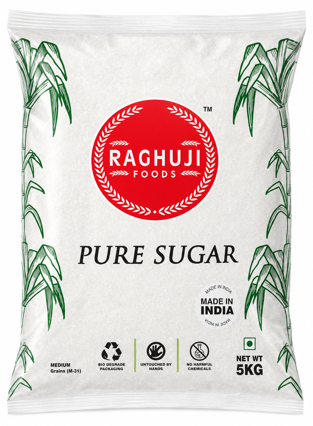Raghuji Pure Sugar 5kg